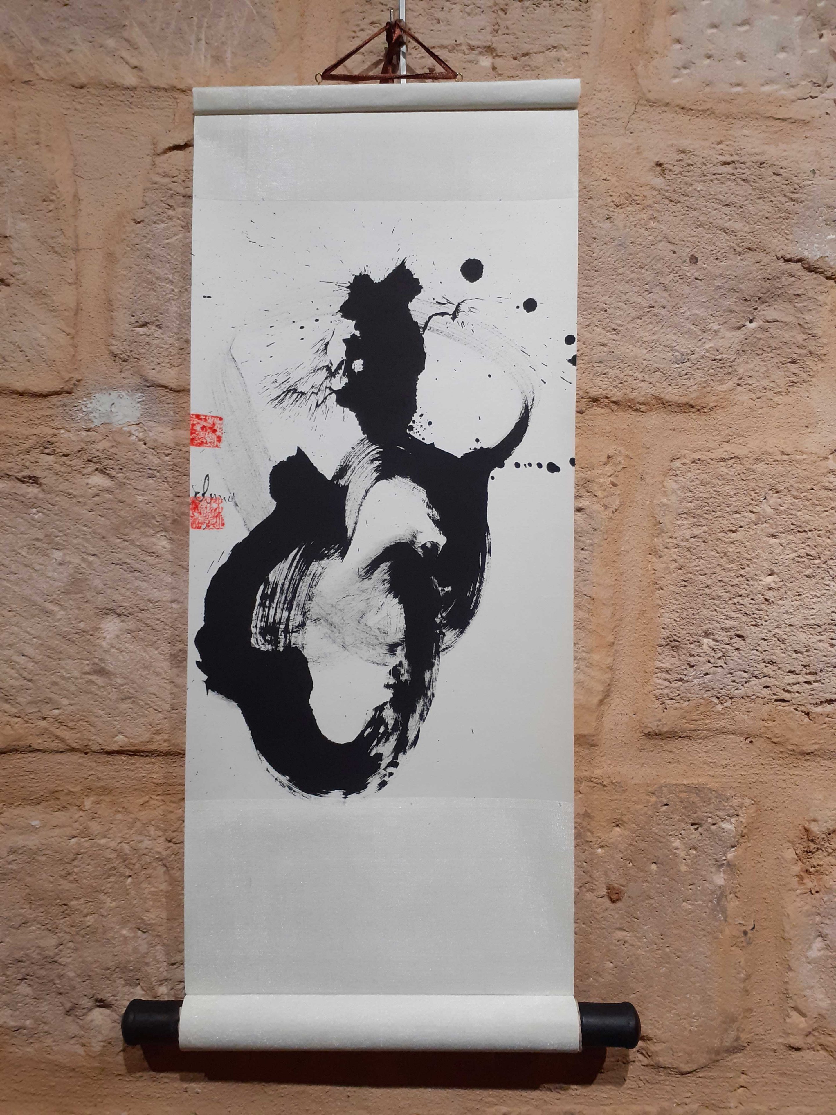 Démon protecteur 37cm x 69 Kakejiku